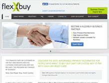 Tablet Screenshot of flexxbuy.com